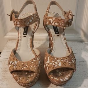 Alice + Olivia Wedge platform sandals